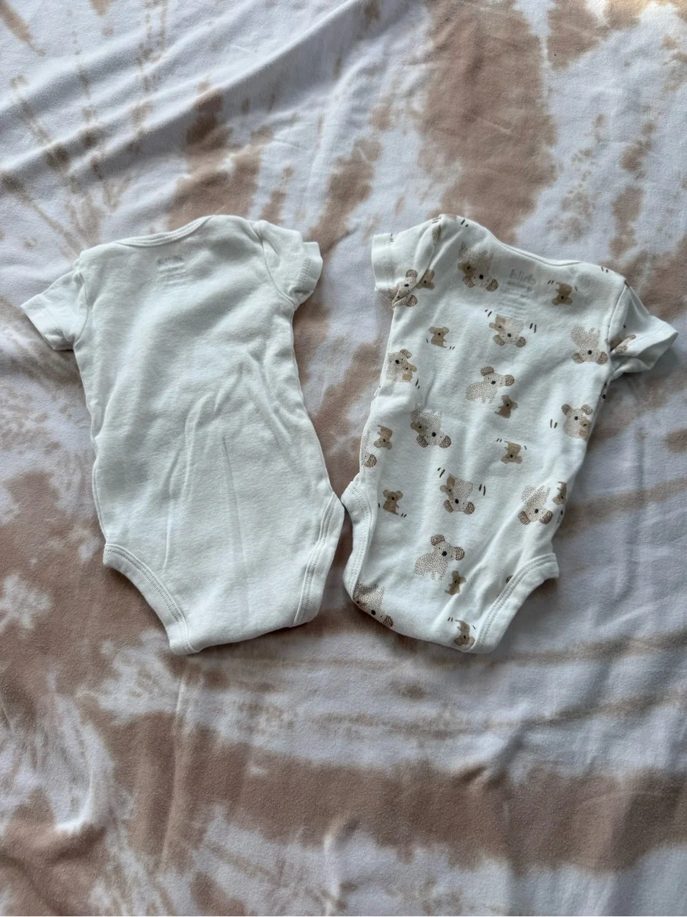 Newborn Koala Print Baby One-Piece Bodysuits